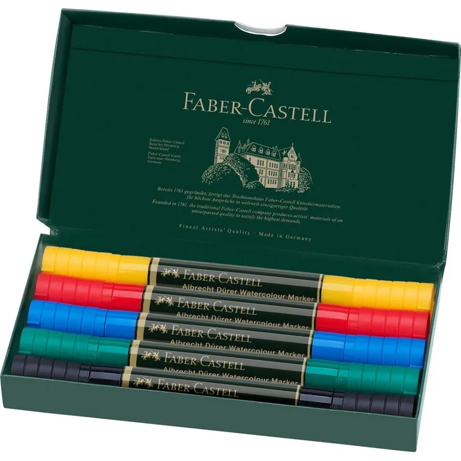 Marker acquerellabili Albrecht Dürer conf. da 5 -Faber castell