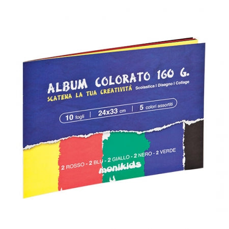 Album in cartoncino colorato - 24x33
