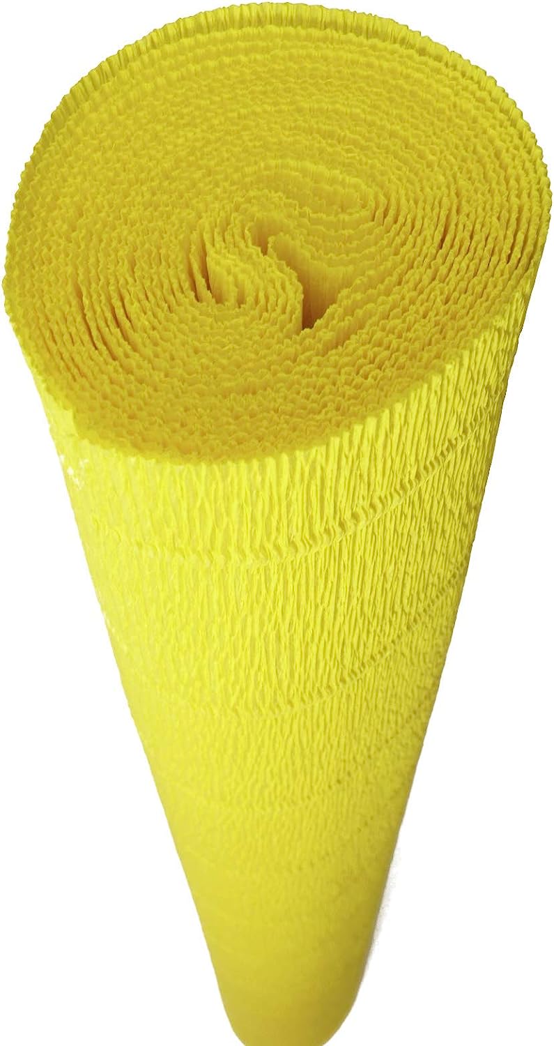 Carta crespa 180 grammi - 575 GIALLA