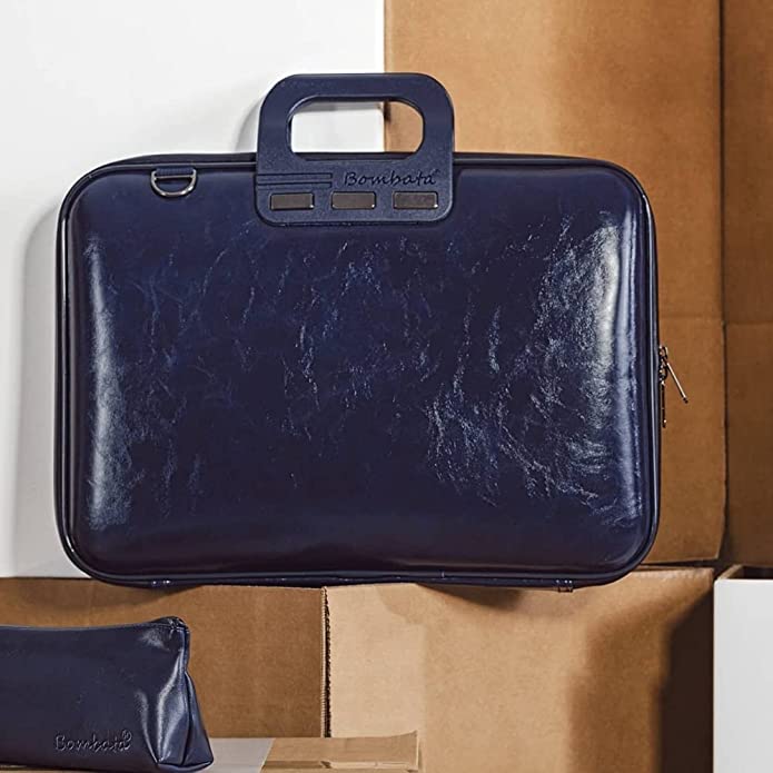 Bombata Evolution – Borsa porta pc 15.6 pollici – Borsa computer con tracolla – Pelle sintetica