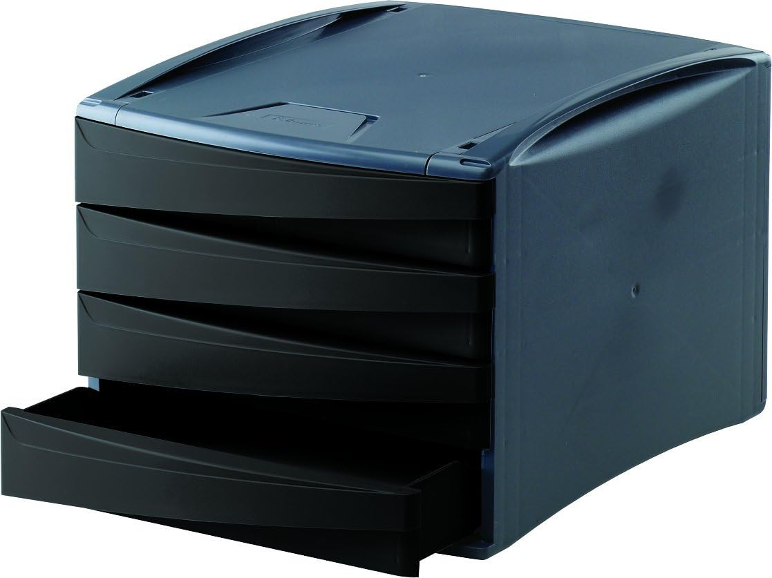 Fellowes Cassettiera Green2Desk, NERO