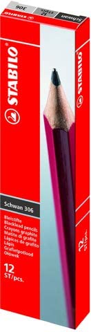 Matita in Grafite - STABILO Schwan 306 - Confezione da 12 - Gradazione B
