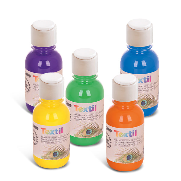 Colore per tessuto in bottiglia con tappo dosatore, 125ml Primo MOROCOLOR
