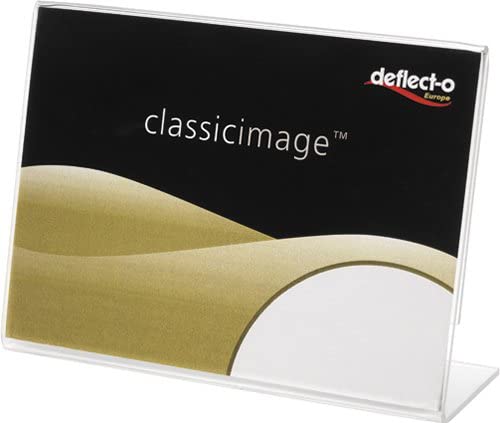 Deflecto - Espositore da tavolo in Orizzontale