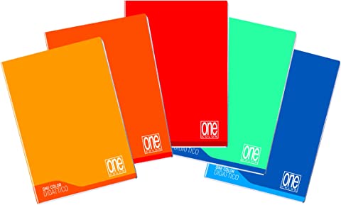 6 Maxi quaderni DIDATTICI One Color - Blasetti