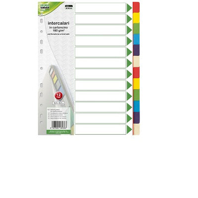 INTERCALARE CARTONCINO 12 FF. LEBEZ80664