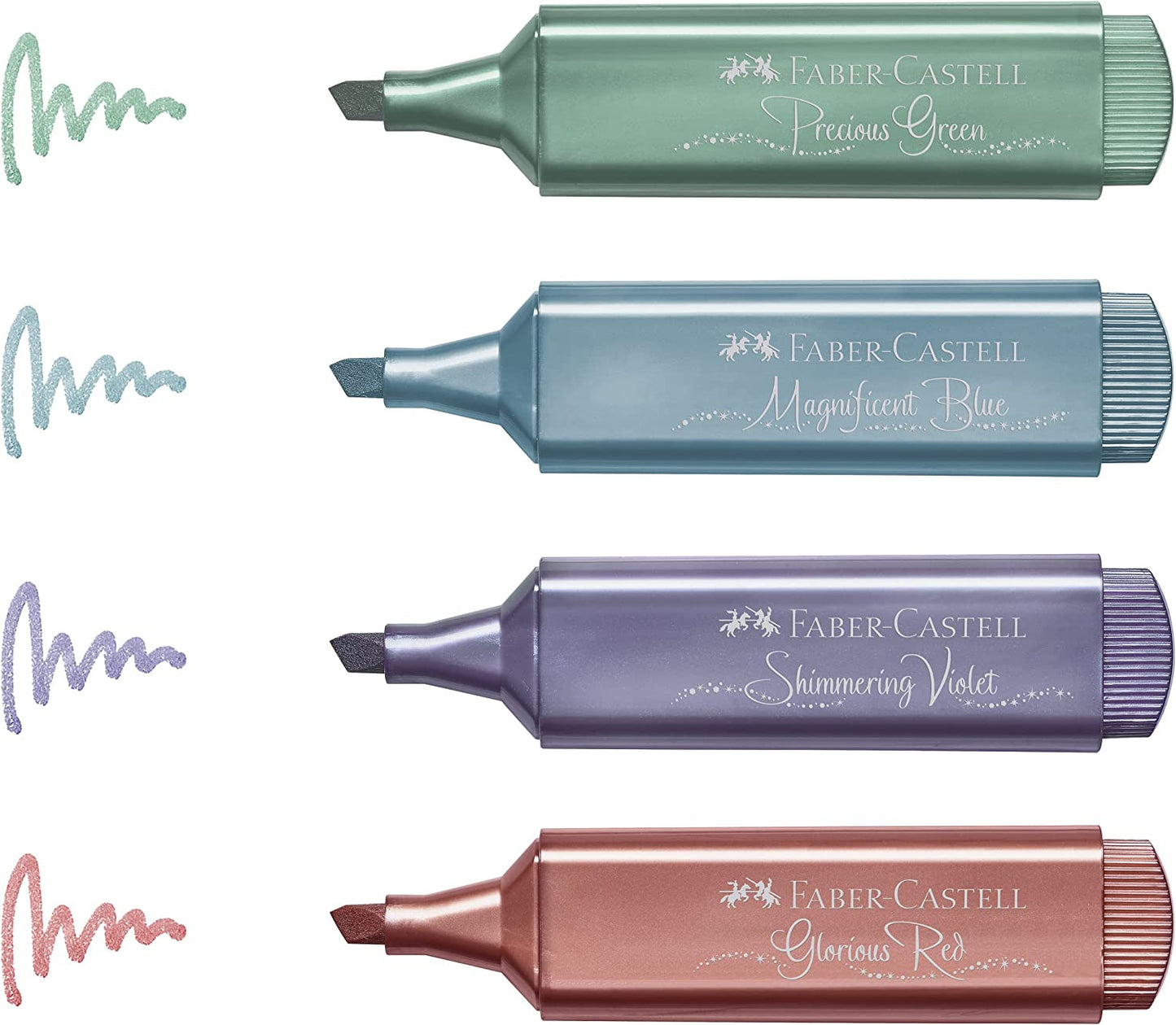 Faber-Castell Evidenziatore, Colore Metallic, 1,6 x 11,8 x 15,2 cm,