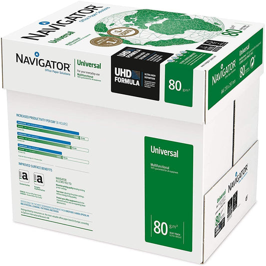 Navigator Universal Carta Premium per ufficio, Formato A4, 80 gr