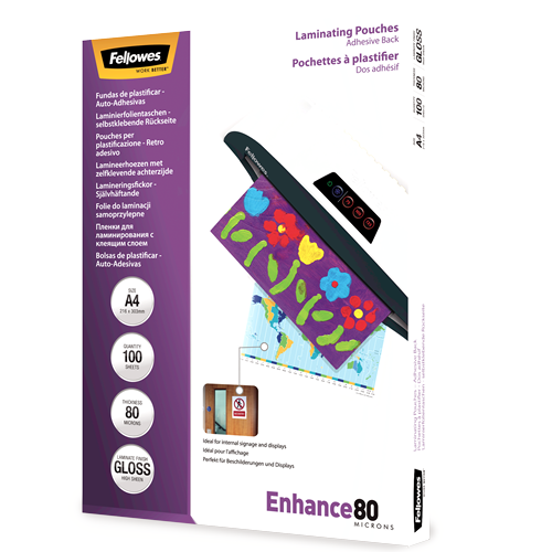 Pouches lucide A4 80 Micron (conf. 100)