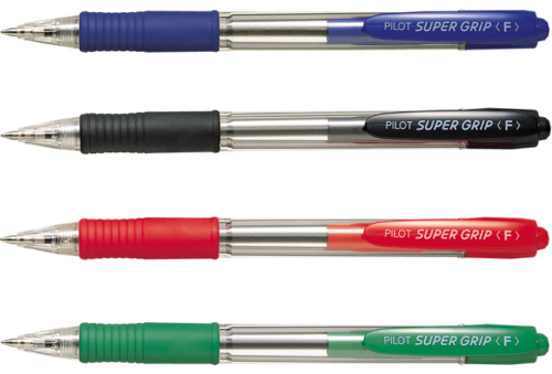 PENNA SUPER GRIP F 0,7 PILOT SCATTO CF. 12PZ