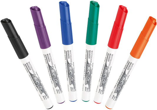 BIC Velleda  Pennarelli Cancellabili, per Lavagna Bianca