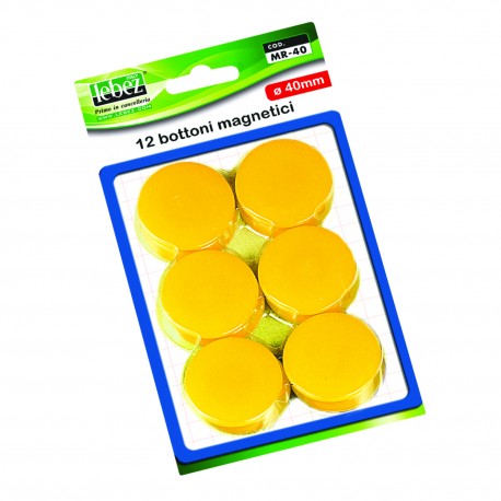 BOTTONI MAGNETICI BLISTER 12PZ  -LEBEZ