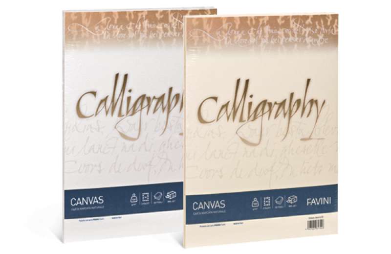 Carta Canvas Calligraphy - FAVINI