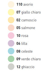 CARTA A4 -A3 COLORATA RISMALUCE - FAVINI