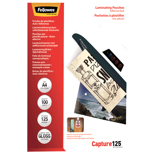 Pouches lucide A4 125 Micron (conf. 100)