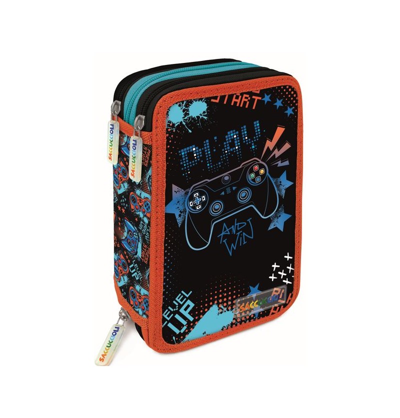 Astuccio triplo Boys Collection - Lebez